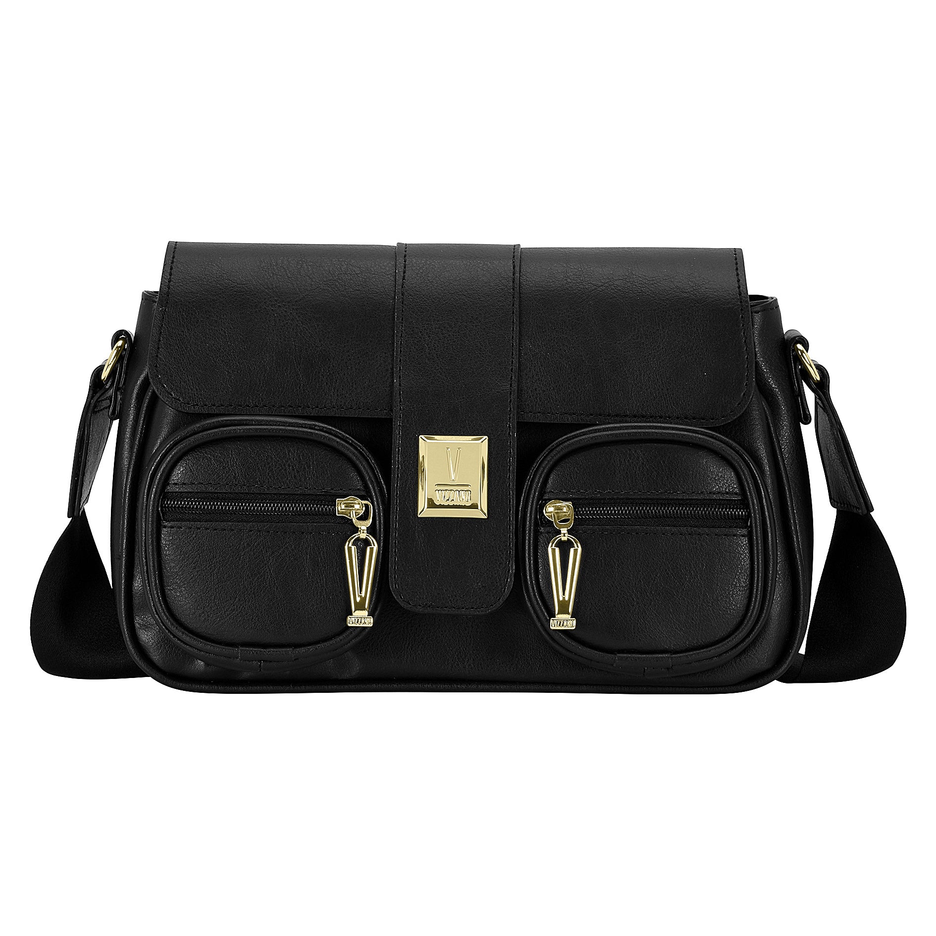 Vizzano 10077-2 Shoulder Bag in Black