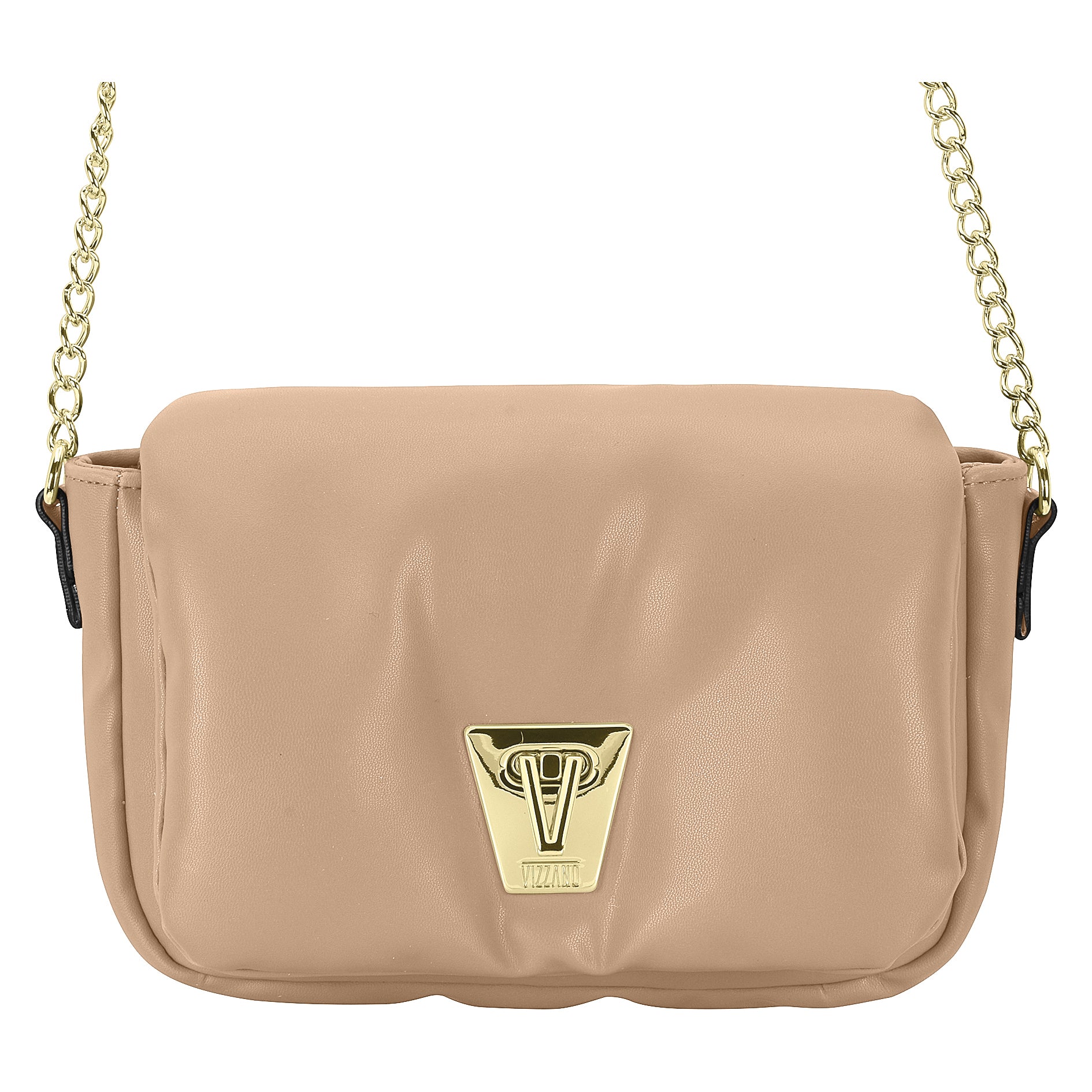 Vizzano 10078-1 Puffed Shoulder Bag in Beige