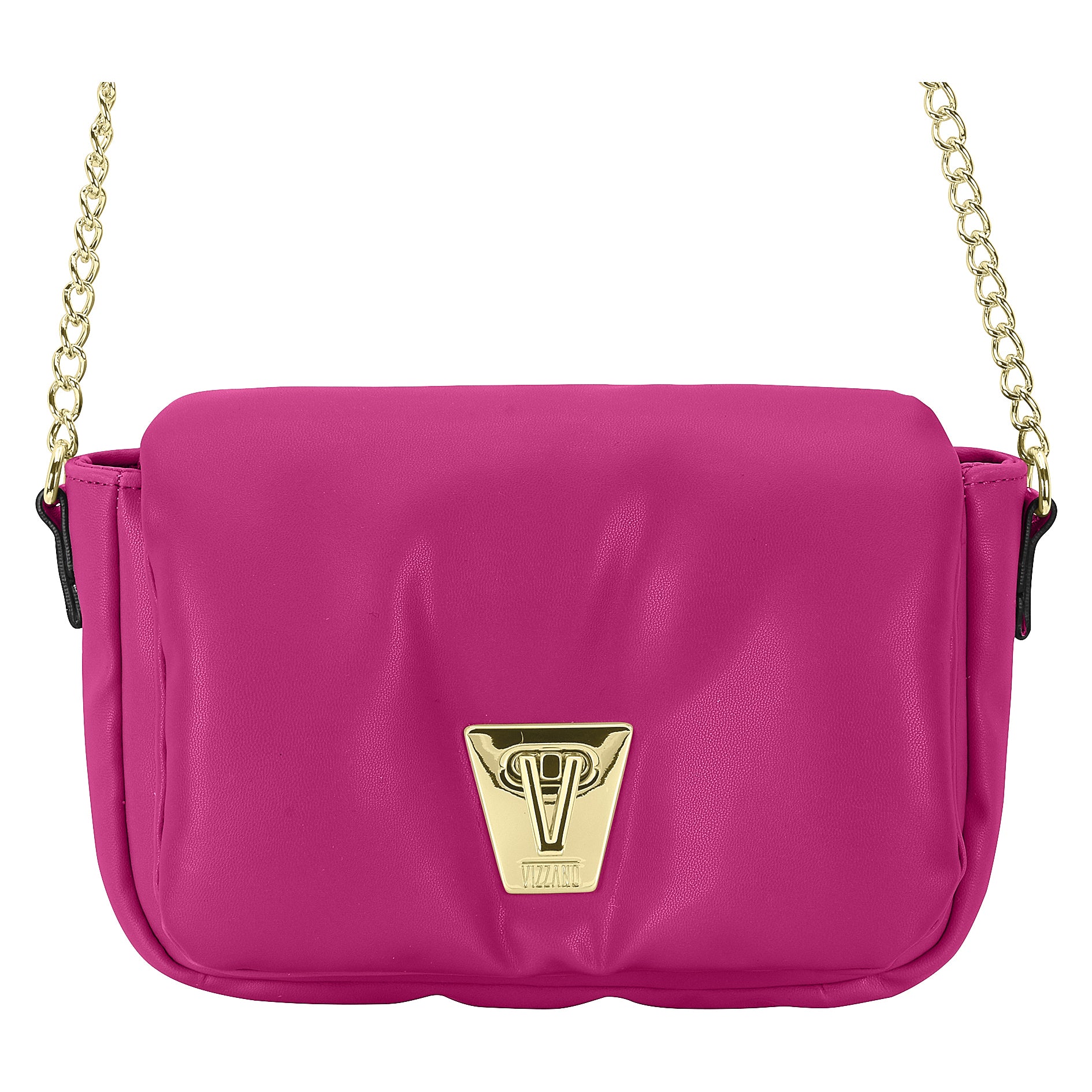 Vizzano 10078-1 Puffed Shoulder Bag in Magenta