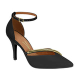 Vizzano 1184-1198 Poity Toe Pump in Black