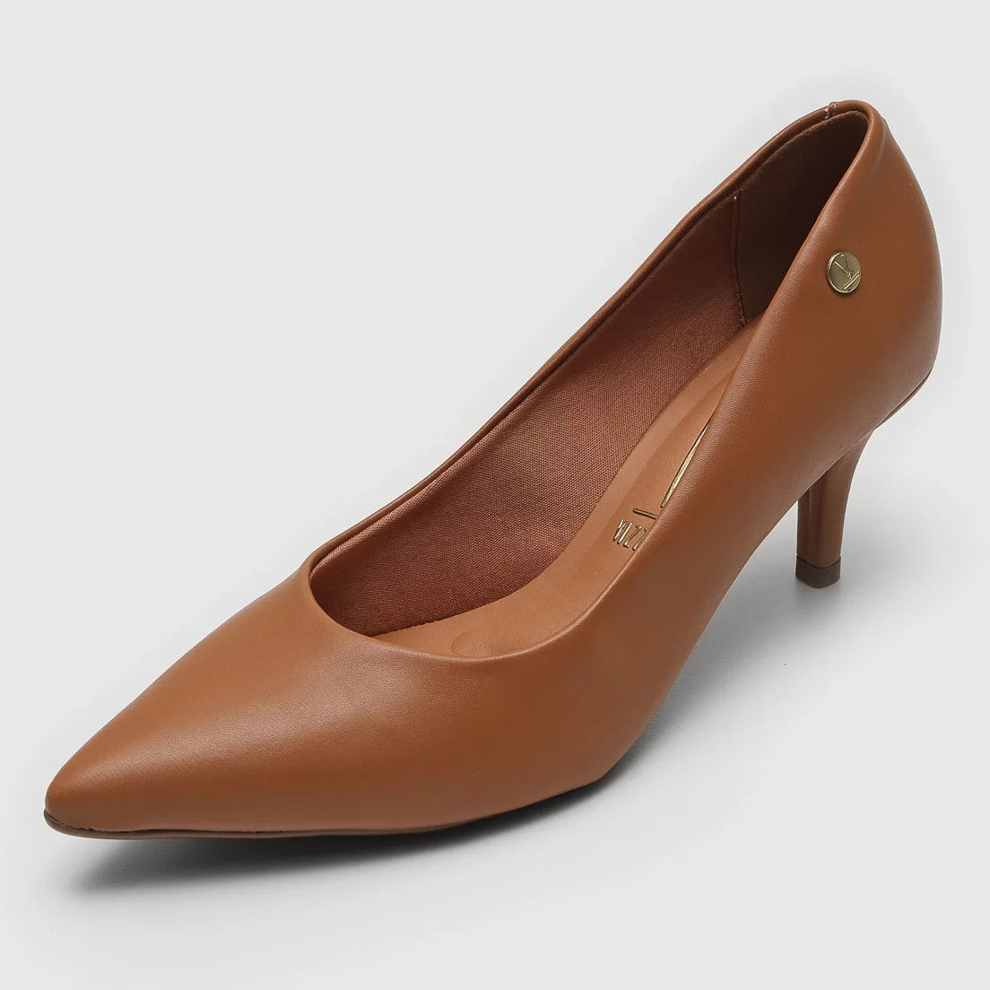 Vizzano 1185-702 Pointy Toe Pump in Camel Napa