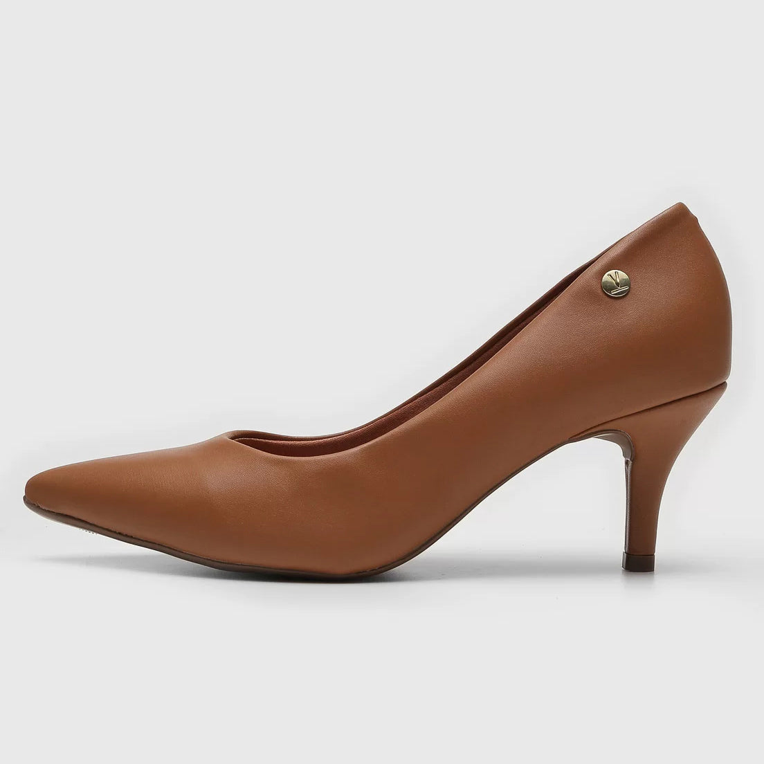 Vizzano 1185-702 Pointy Toe Pump in Camel Napa