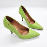 Vizzano 1184-1101 Pointy Toe Pump in Pistachio Napa