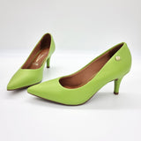 Vizzano 1185-702 Pointy Toe Pump in Pistachio Napa