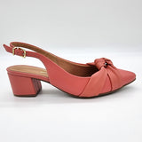 Vizzano 1220-358 Block Heel Slingback Pump in Rose