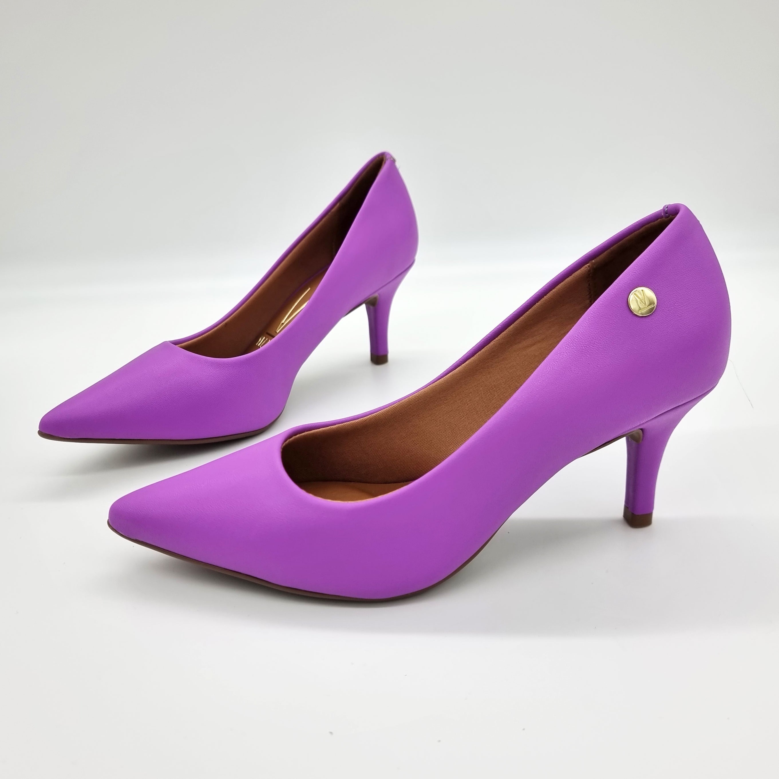 Vizzano 1185-702 Pointy Toe Pump in Purple Sun Napa