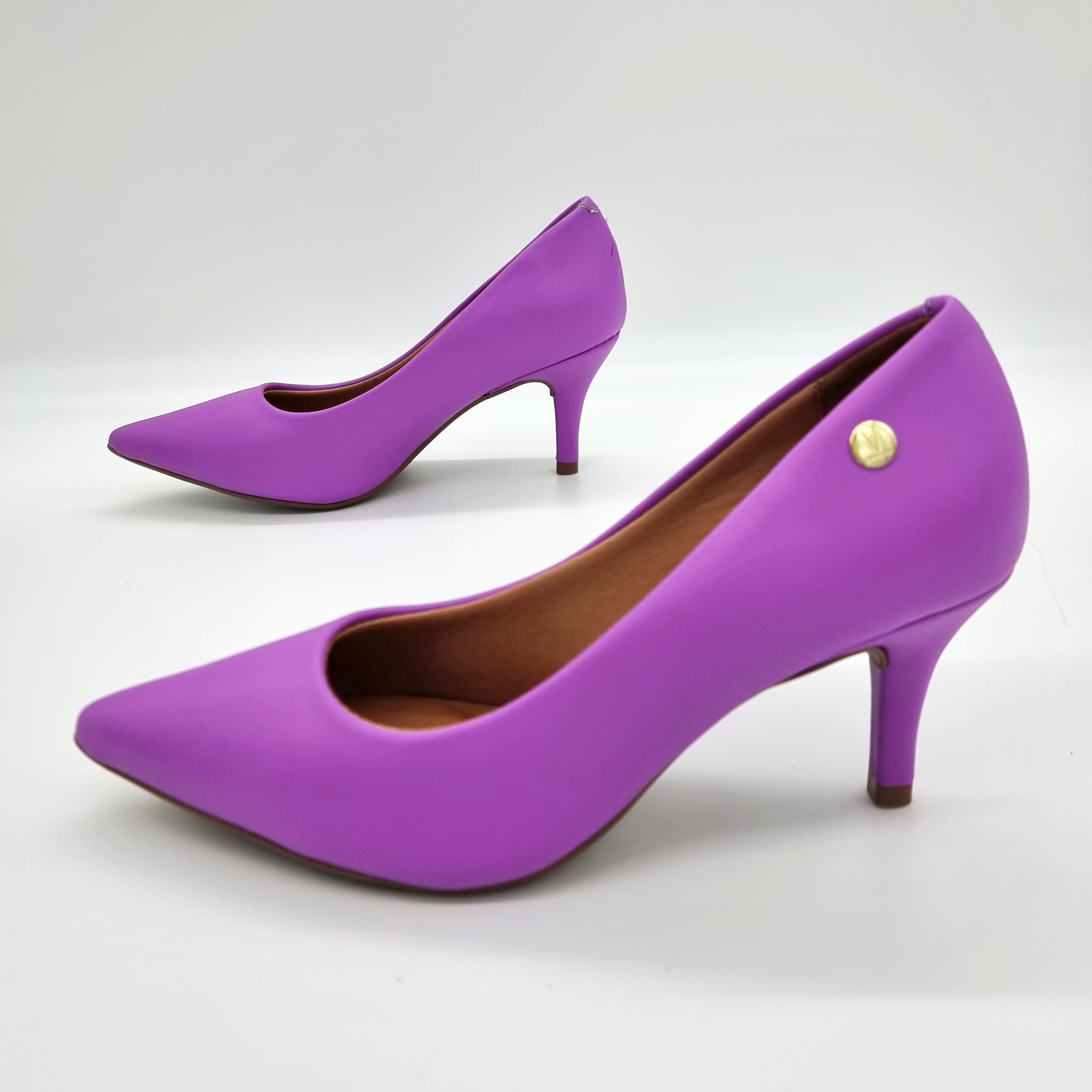 Vizzano 1185-702 Pointy Toe Pump in Purple Sun Napa