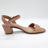 Beira Rio 8246-1176 Low Heel Sandal in Nude