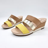 Modare 7123-139 Comfort Wedge Mule in Tan