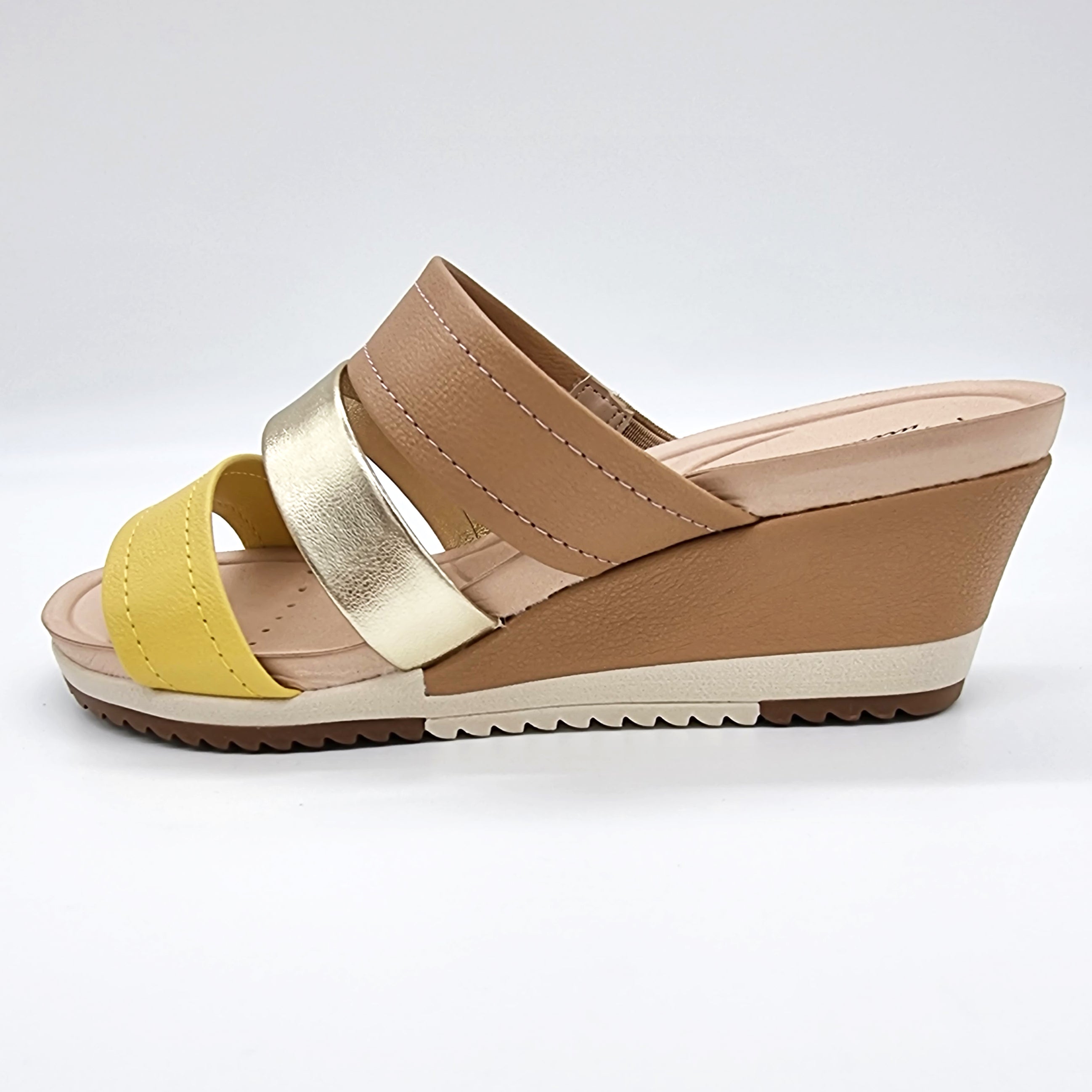 Modare 7123-139 Comfort Wedge Mule in Tan