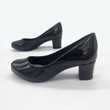 Beira Rio 4777-409 Low Heel Pump in Black Patent