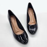 Beira Rio 4777-409 Low Heel Pump in Black Patent
