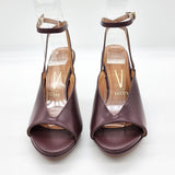 Vizzano 6210-1041 Strappy Peeptoe Pump in Burgundy Napa
