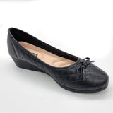 Moleca 5156-805 Low Heel Comfort Flat in Black