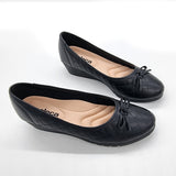 Moleca 5156-805 Low Heel Comfort Flat in Black