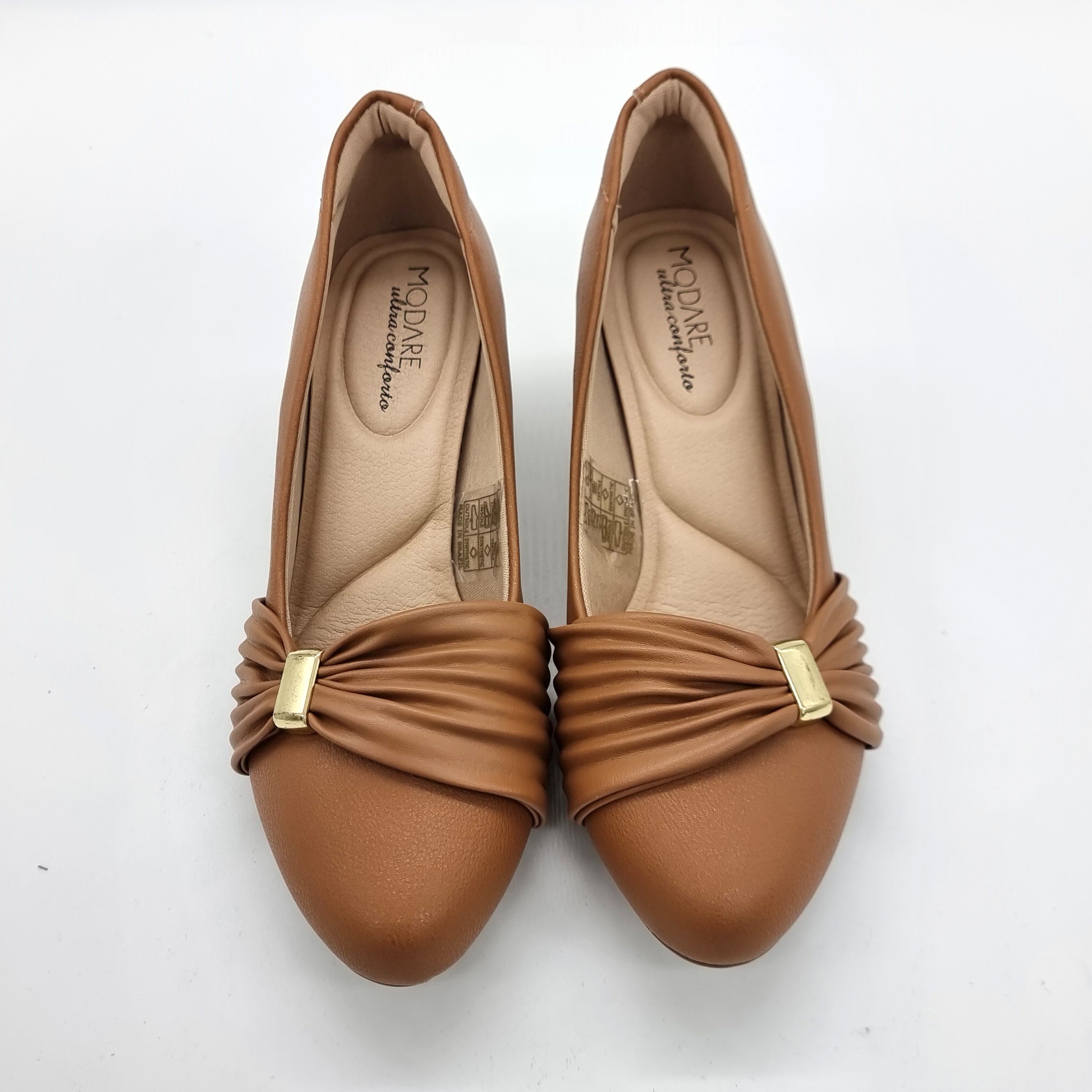 Modare 7005-573 Low Heel Pump in Camel Napa
