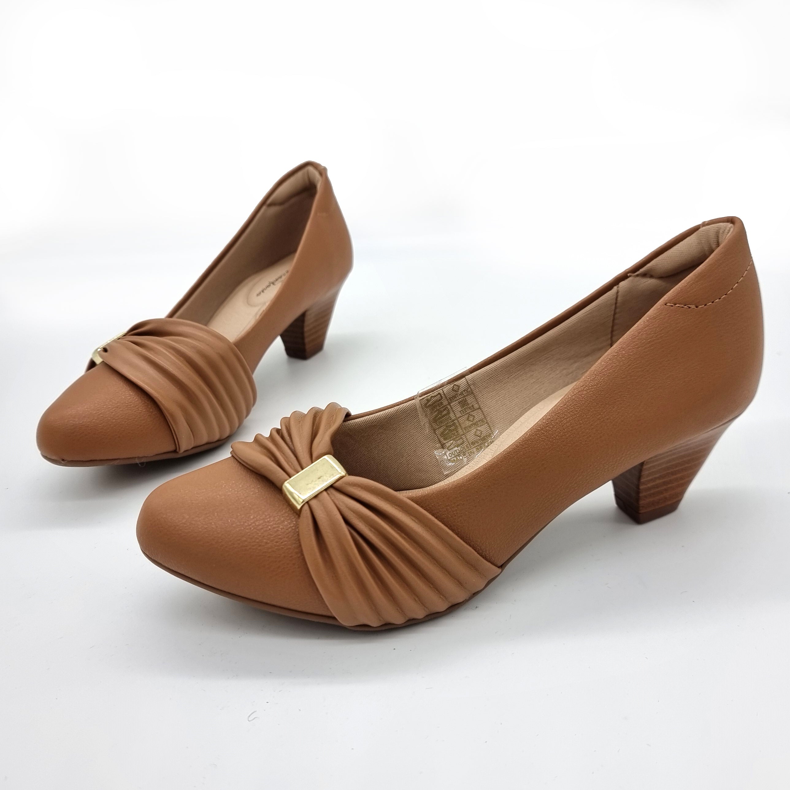 Modare 7005-573 Low Heel Pump in Camel Napa
