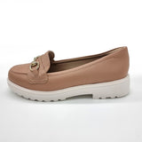 Modare 7357-106 Flat Loafer in Nude Napa