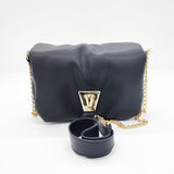 Vizzano 10078-1 Puffed Shoulder Bag in Black