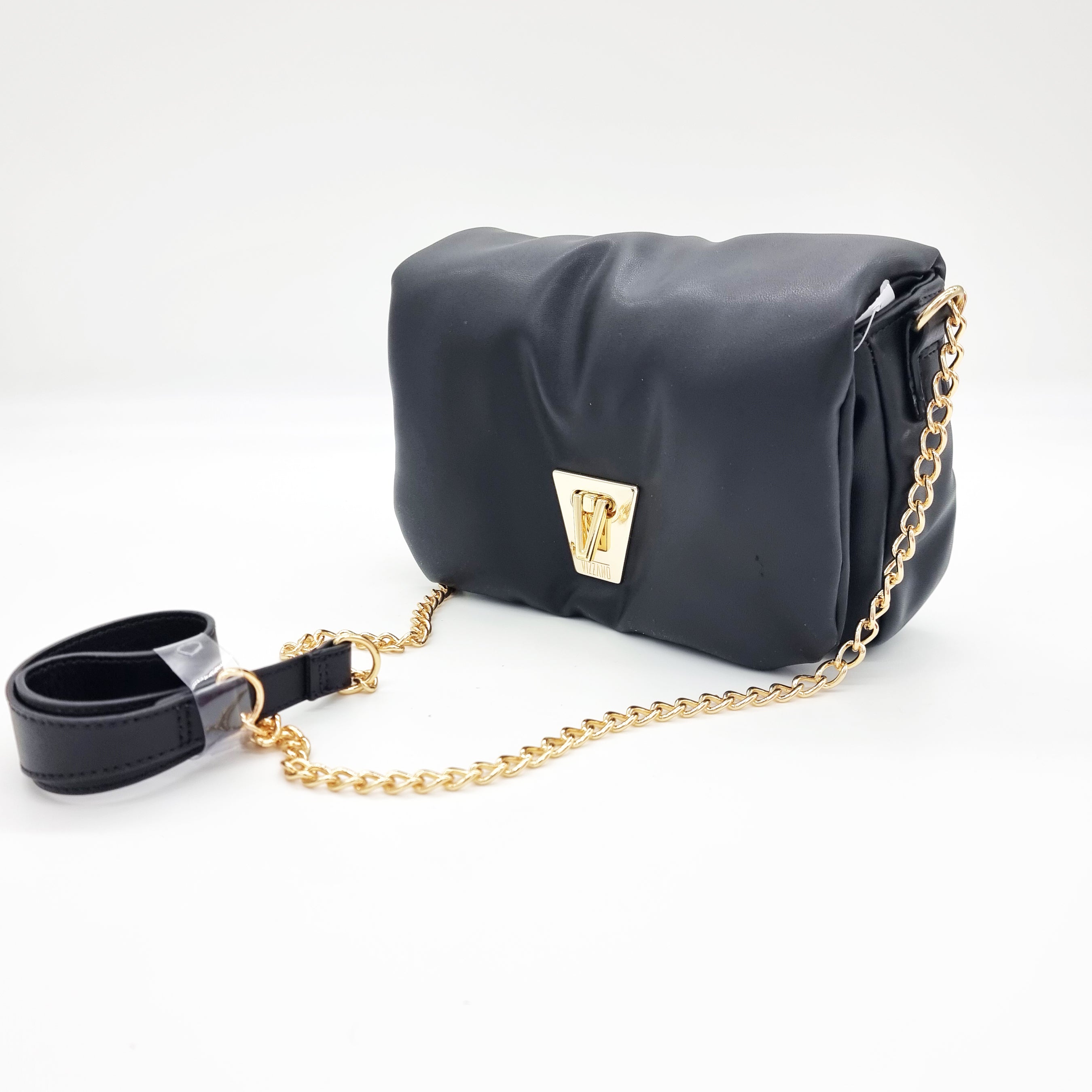 Vizzano 10078-1 Puffed Shoulder Bag in Black