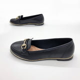 Beira Rio 4311-104 Round Toe Flat Loafer in Black Napa