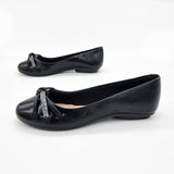 Moleca 5094-1654 Round Toe Flat in Black Patent