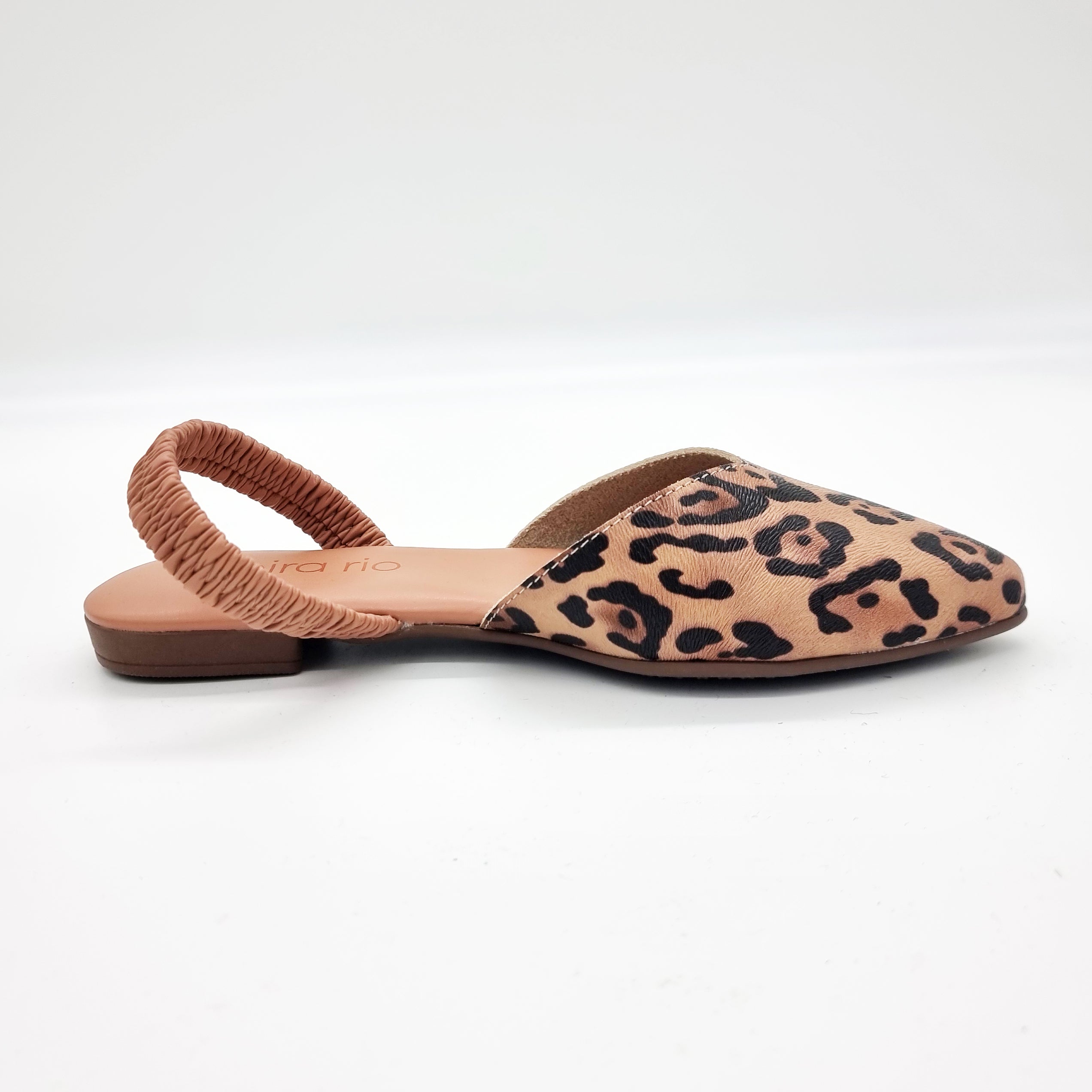 Beira Rio 4134-446 Slip-on Flat in Multi Nude