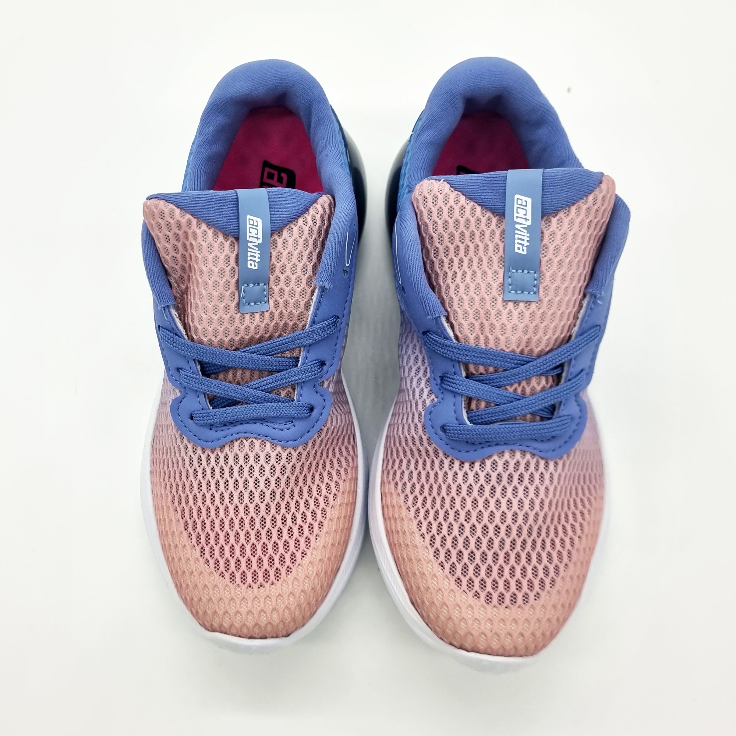 Activitta 4816-219 Lace up Sneaker in Pink/Jeans