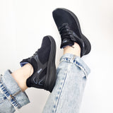 Activitta 4829-313 Lace up Sneaker in Black
