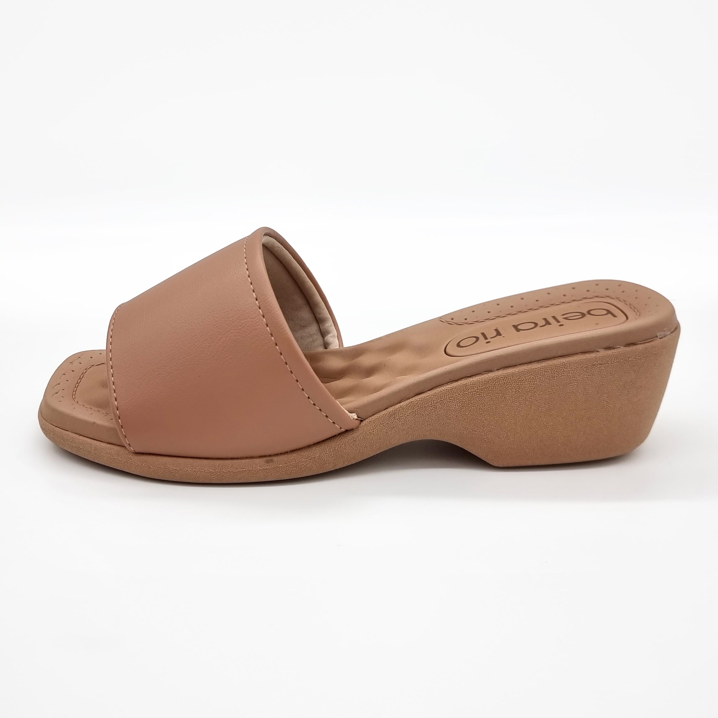 Beira Rio 8527-100 Slip-on Sandal Sandal in Nude