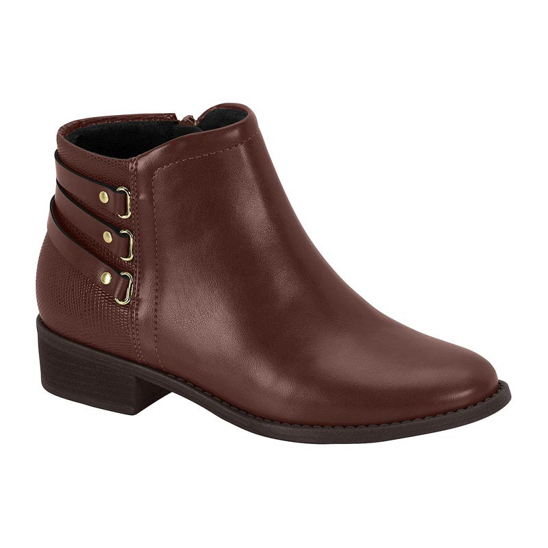 Modare 7057-218 Flat Ankle Boot in Burgundy