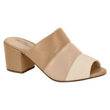 Modare 7109-464 Slip-On Mule Sandal in Tan/Beige