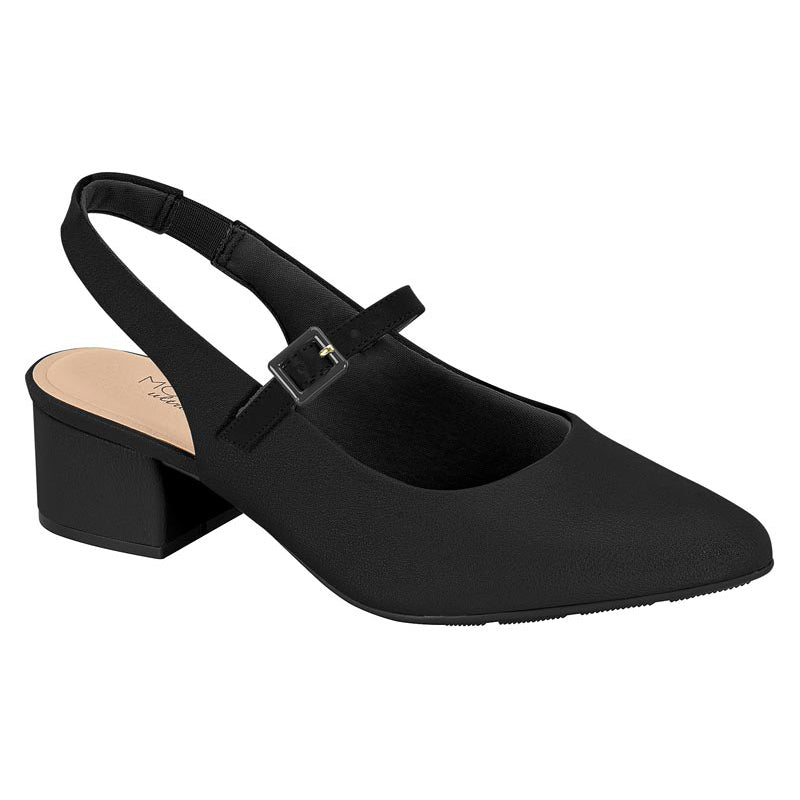 Modare 7340-125 Pointy Toe Slingback Pump in Black
