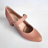 Modare 7377-106 Block Heel Mary-Jane Pump in Nude