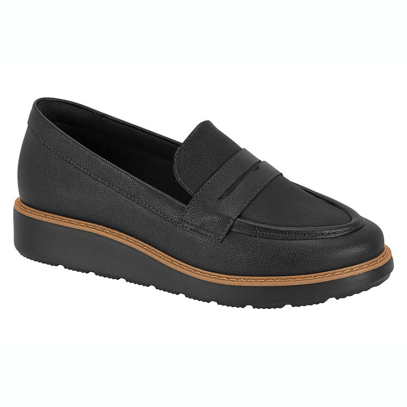 Modare 7400-100 Loafer Flat in Black Napa