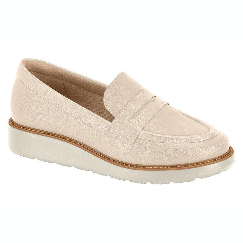 Modare 7400-100 Loafer Flat in Cream Napa