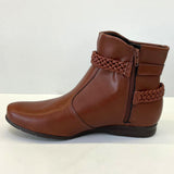 Beira Rio 9073-105 Flat Ankle Boot in Pine Napa