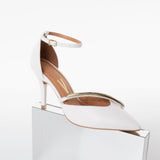 Vizzano 1184-1198 Poity Toe Pump in White