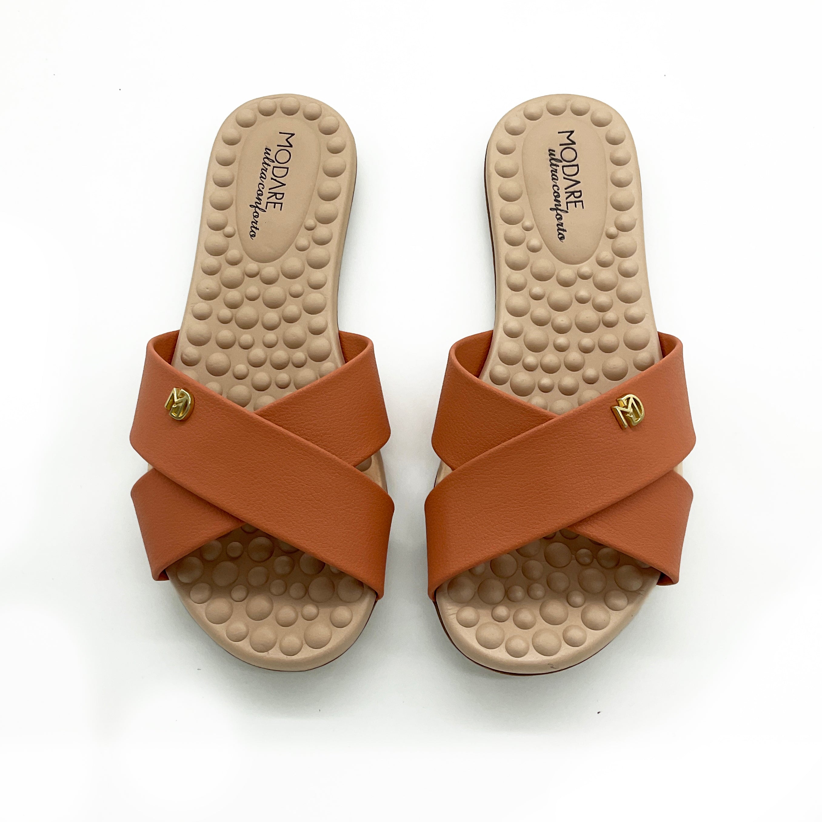 Modare 7163-105 Slip-on Sandal in Coral