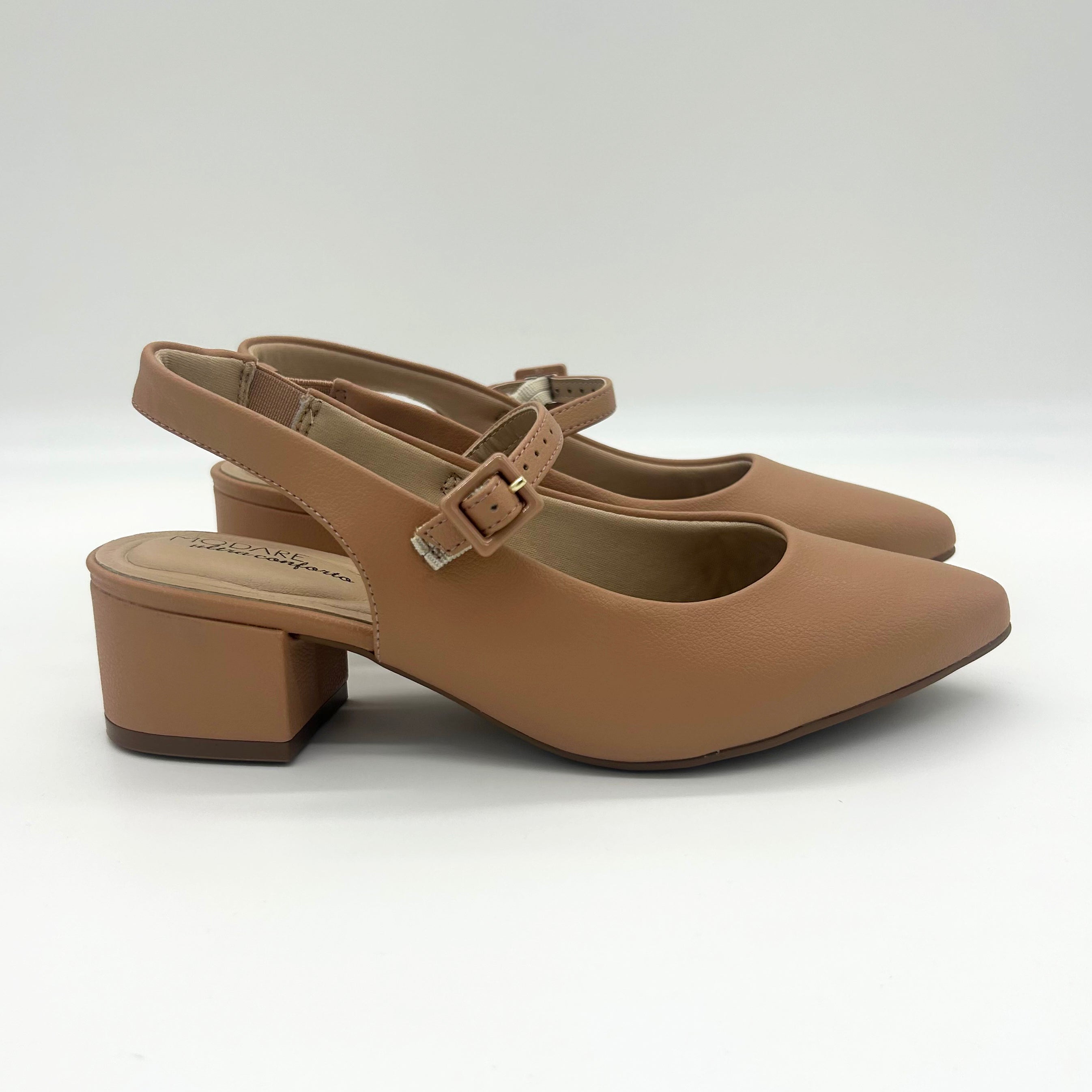 Modare 7340-125 Pointy Toe Slingback Pump in Nude