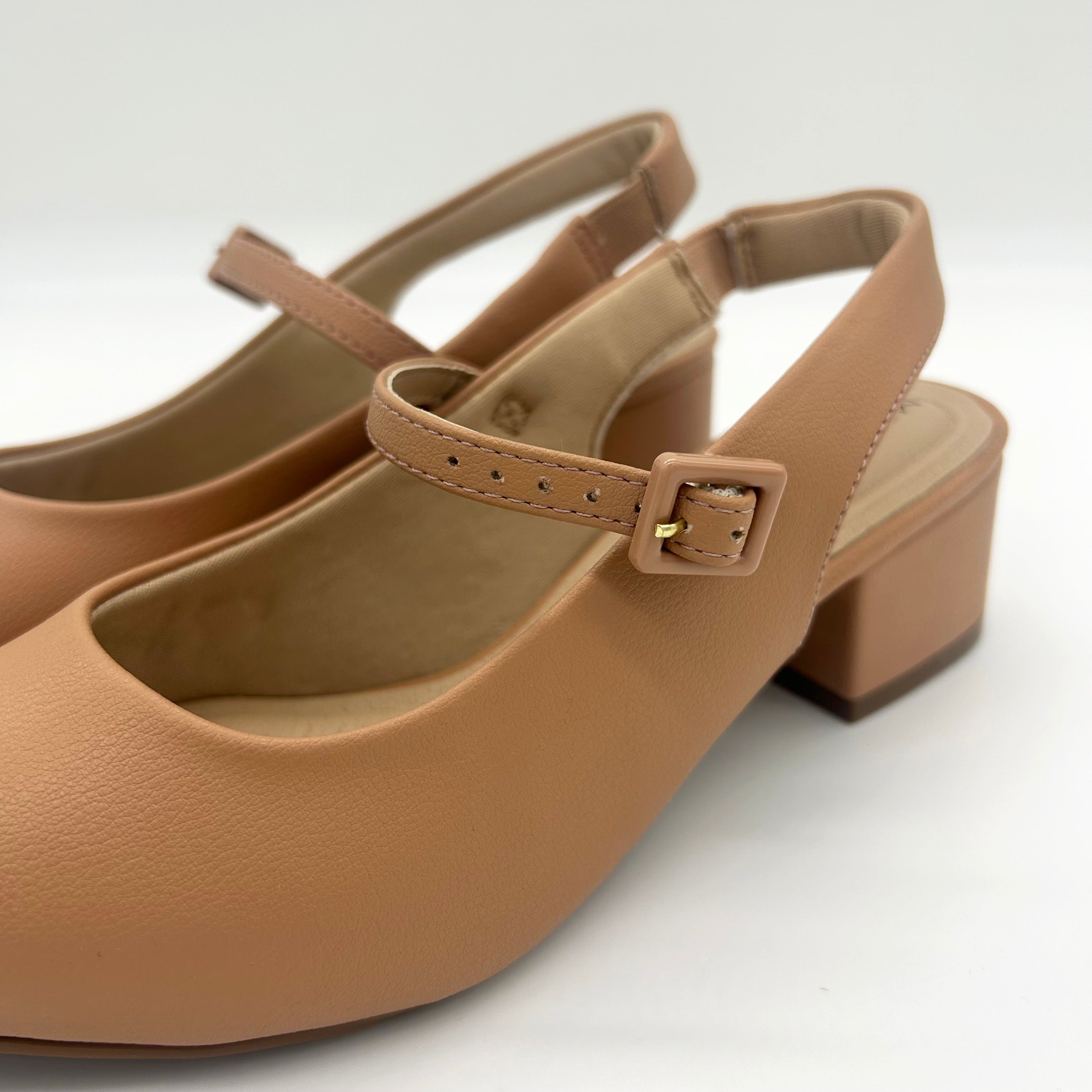 Modare 7340-125 Pointy Toe Slingback Pump in Nude