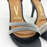 Vizzano 6210-1037 High Heel Evening Sandal in Black