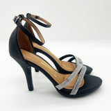 Vizzano 6210-1037 High Heel Evening Sandal in Black