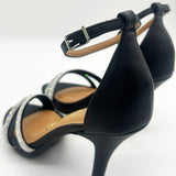 Vizzano 6210-1037 High Heel Evening Sandal in Black