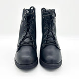 Beira Rio 9088-103 Block Heel Lace-Up Ankle Boot in Black