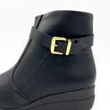 Modare 7085-101 Flat Ankle Boot in Black