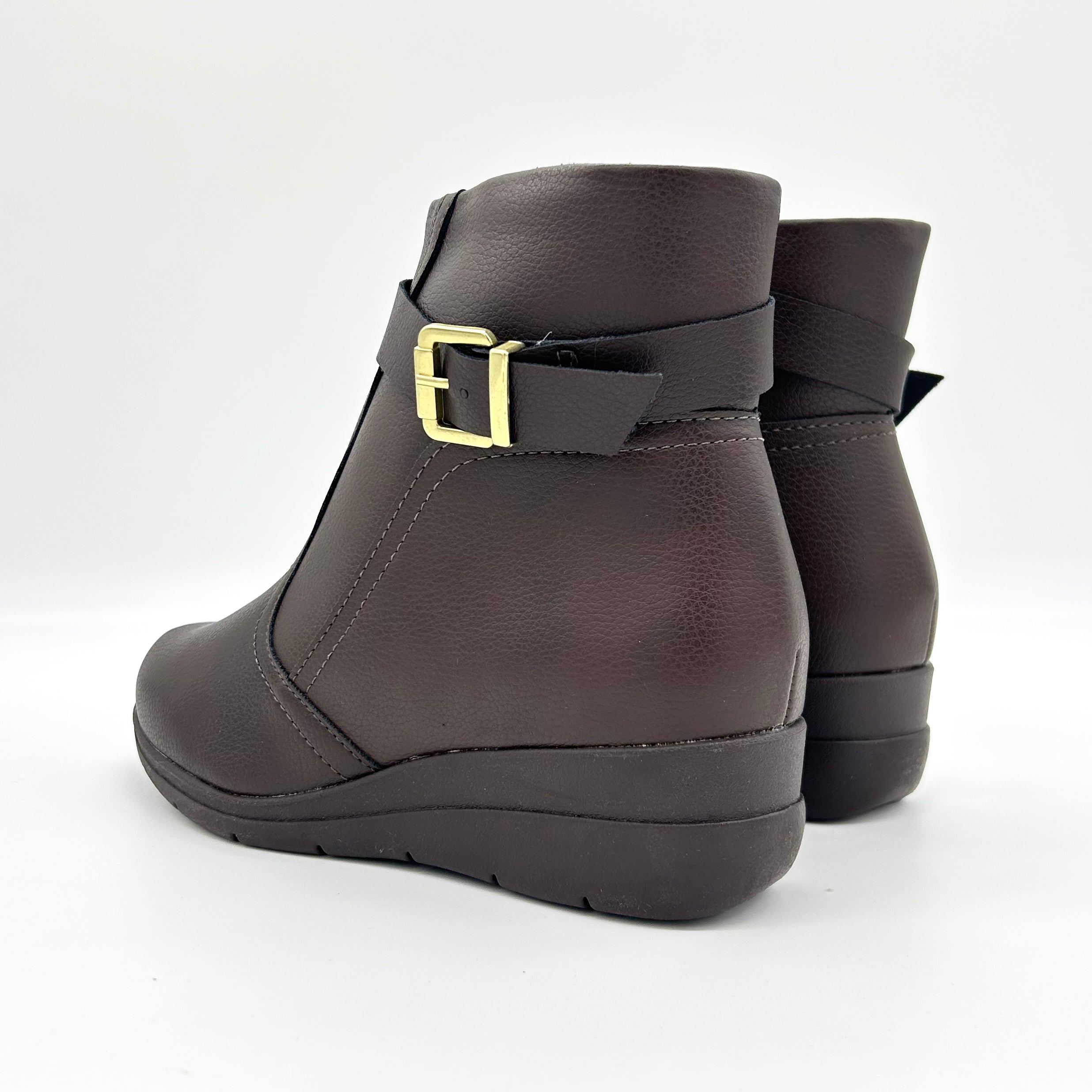 Modare 7085-101 Flat Ankle Boot in Coffee