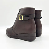 Modare 7085-101 Flat Ankle Boot in Coffee