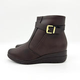 Modare 7085-101 Flat Ankle Boot in Coffee