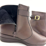 Modare 7085-101 Flat Ankle Boot in Coffee